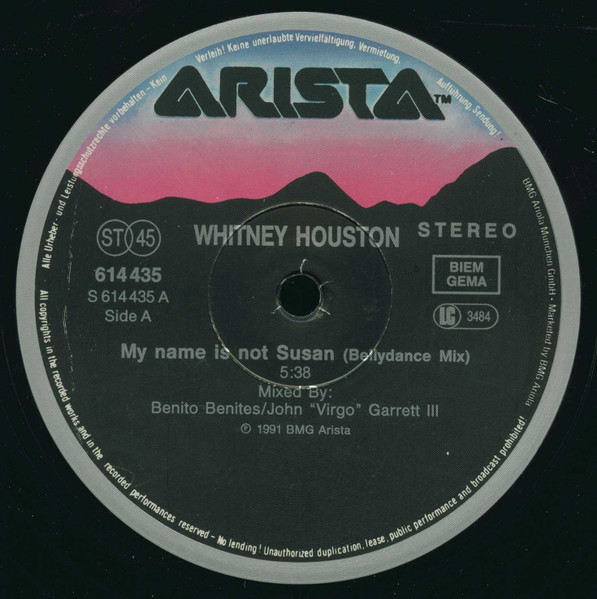 Whitney Houston – My Name Is Not Susan staat als tweedehands LP gewoon te koop bij Run4records.