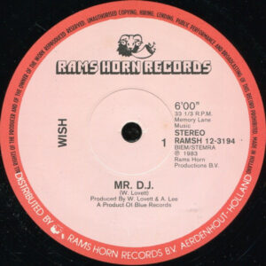 Wish - Mr DJ vind je online bij de beste 2ehands Lp site. Run4records!