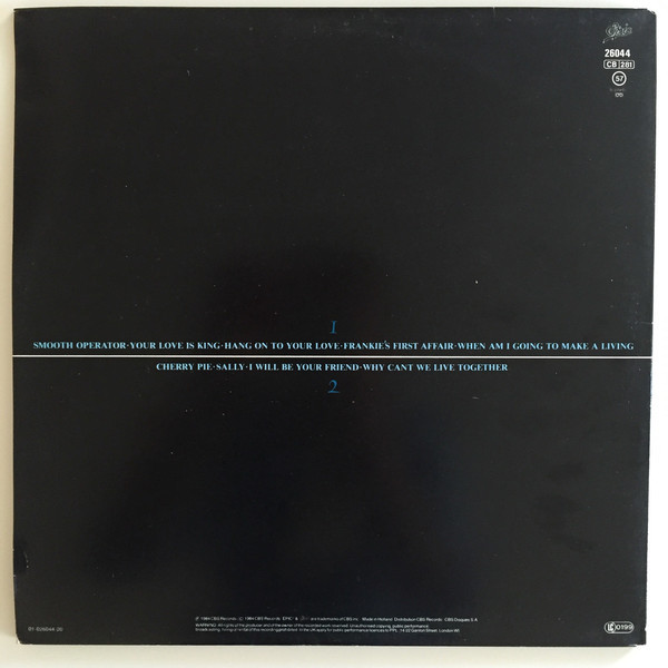 Sade - Diamond Life tweedehands soul vinyl bij Run4Records