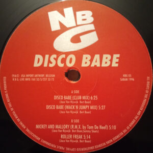 NBG - Disco Babe ligt op jou te wachten bij Run4records. Bestel je hem?