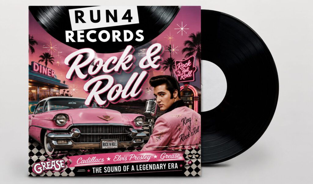 Rock & Roll LP's collectie Run4Records