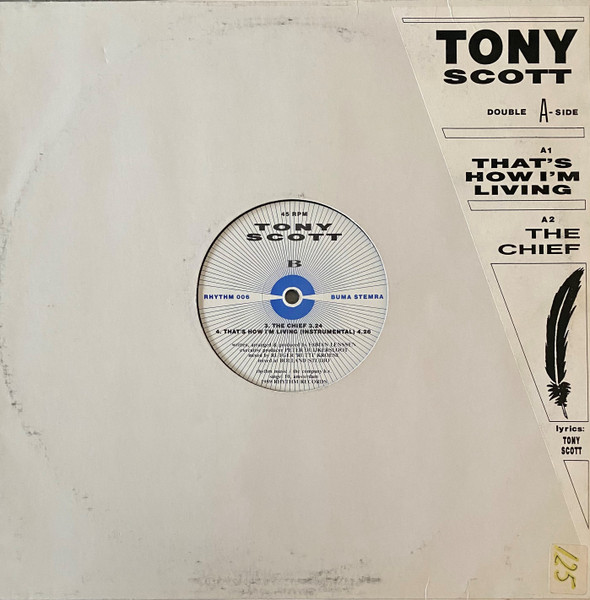 Tony Scott – That's How I'me Living staat op jou te wachten in onze online store. Run4records