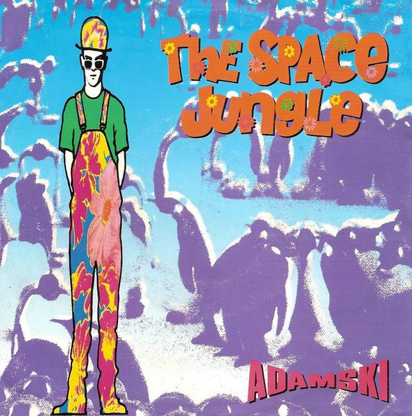 Adamski - The Space Jungle tweedehands 7 inch LP bij Run4Records