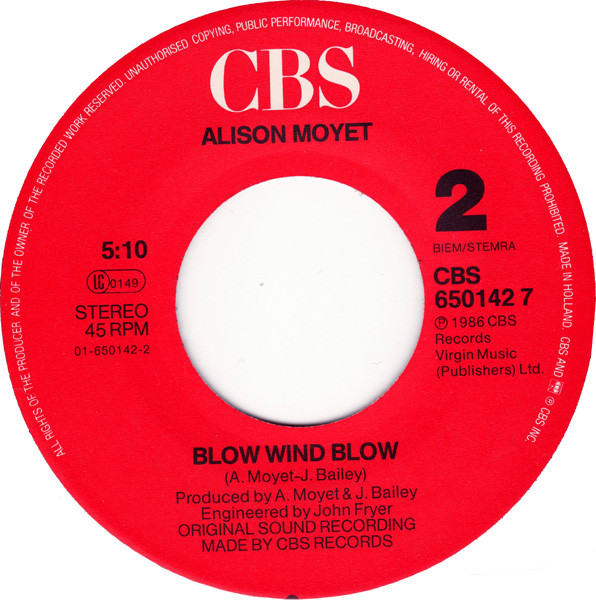 Alison Moyet - Is This Love? tweedehands 7 inch LP bij Run4Records