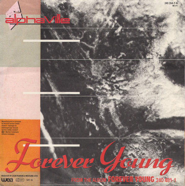 Alphaville - Forever Young tweedehands 7 inch LP bij Run4Records