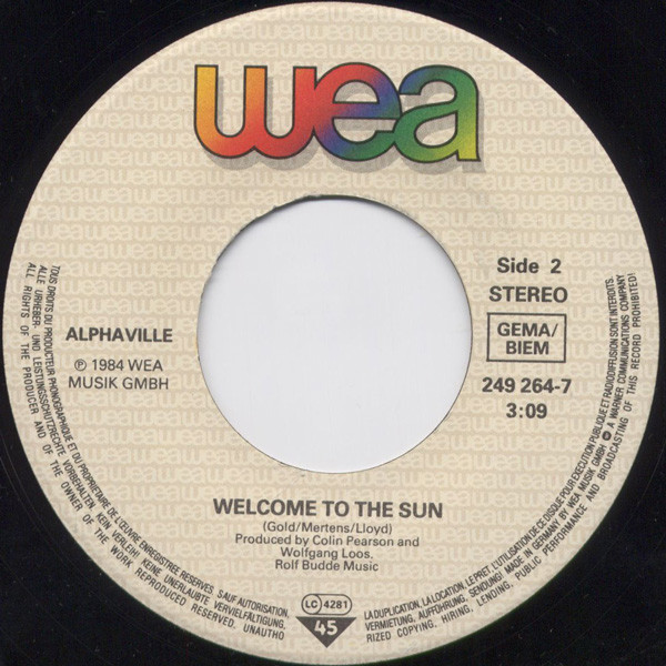 Alphaville - Forever Young tweedehands 7 inch LP bij Run4Records