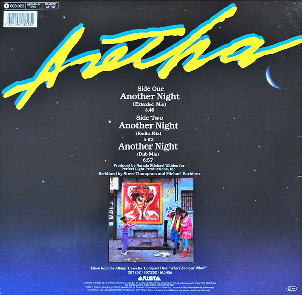Aretha Franklin - Another Night tweedehands 12 inch LP bij Run4Records
