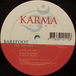 Barefoot - Feel The Fire tweedehands 12 inch LP bij Run4Records