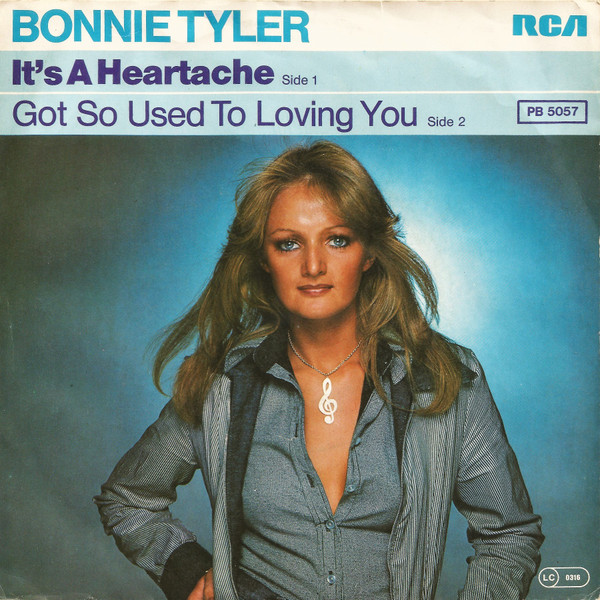 Bonnie Tyler - It's A Heartache tweedehands 7 inch LP bij Run4Records