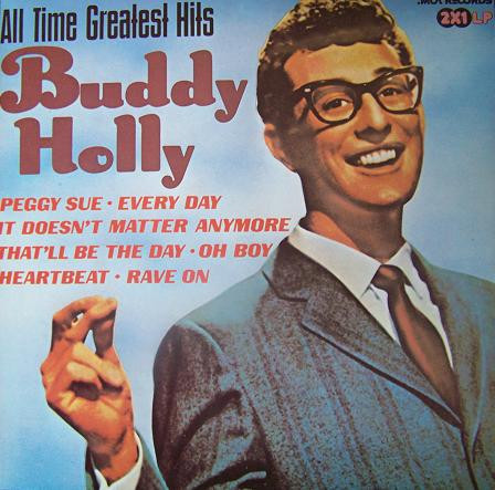 Buddy Holly - All Time Greatest Hits tweedehands rock & roll LP bij Run4Records