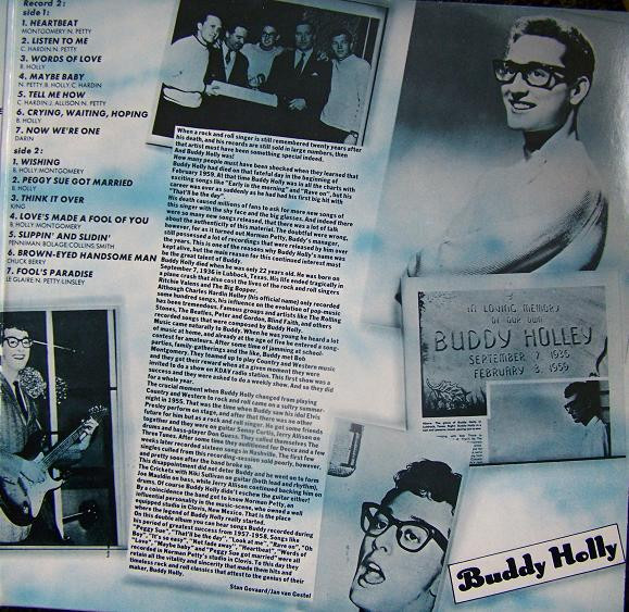 Buddy Holly - All Time Greatest Hits tweedehands rock & roll LP bij Run4Records
