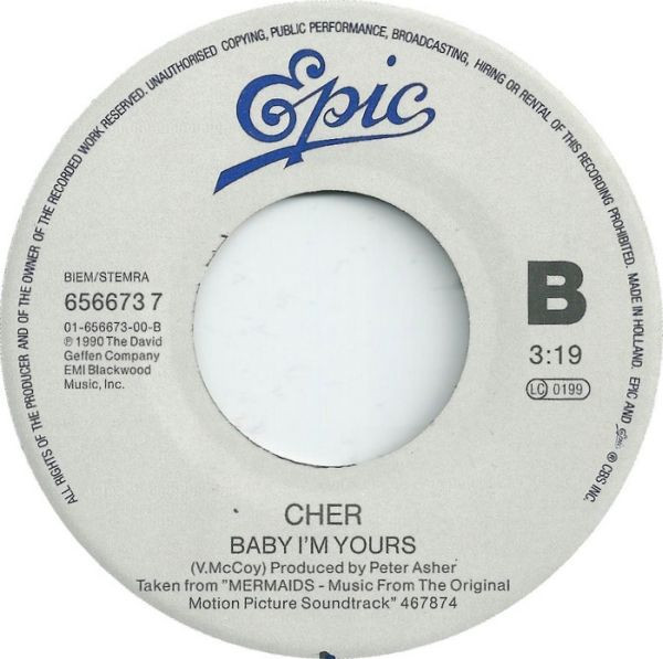 Cher - The Shoop Shoop Song (It's In His Kiss) tweedehands 7 inch LP bij Run4Records