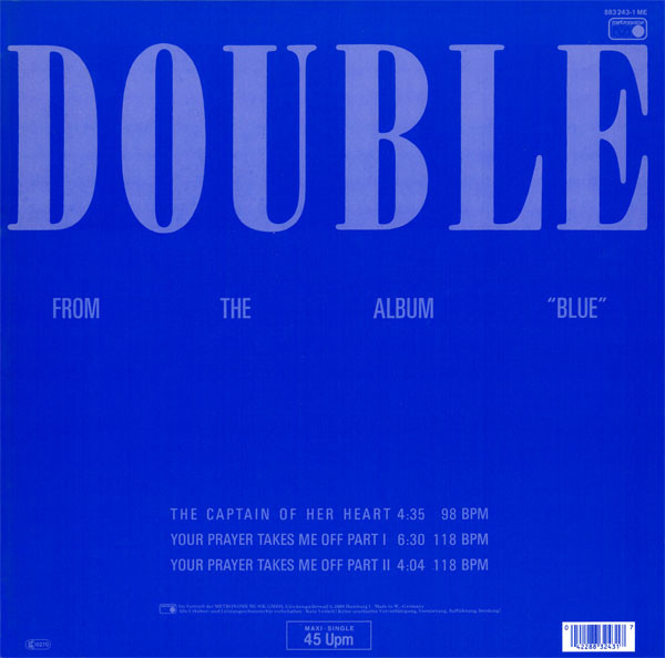 Double - Your Prayer Takes Me Off / The Captain Of Her Heart tweedehands jazz LP bij Run4Records