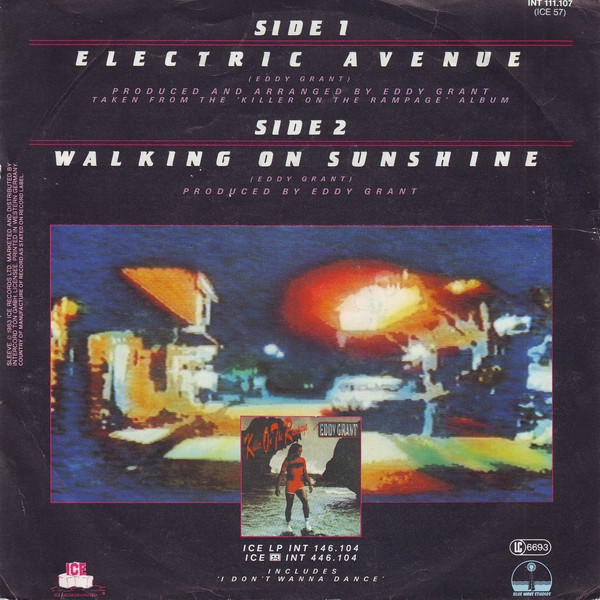 Eddy Grant - Electric Avenue tweedehands 7 inch LP bij Run4Records