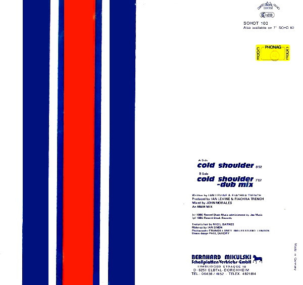 Evelyn Thomas - Cold Shoulder tweedehands disco LP bij Run4Records