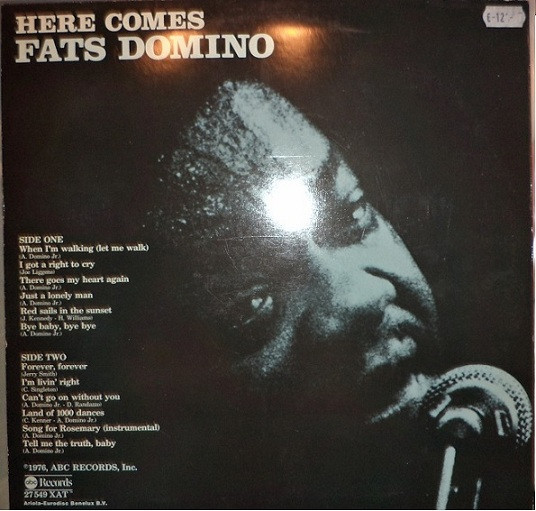 Fats Domino - Here Comes Fats Domino tweedehands soul LP bij Run4Records