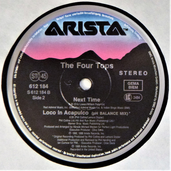 Four Tops - Change Of Heart tweedehands soul LP bij Run4Records
