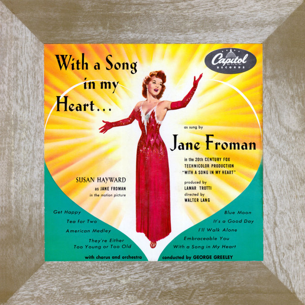 Jane Froman - With A Song In My Heart tweedehands film/tv LP bij Run4Records
