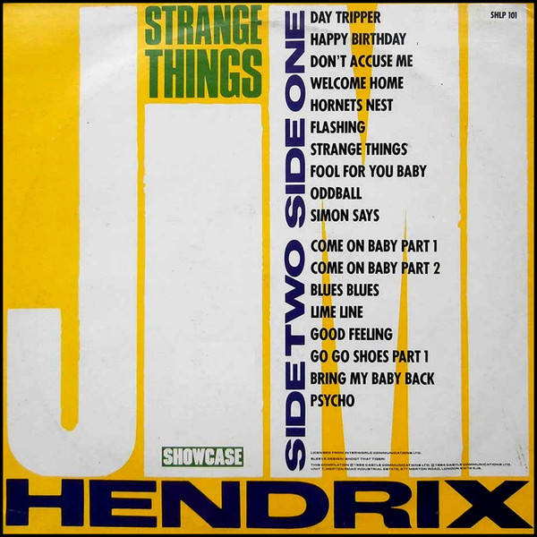 Jimi Hendrix - Strange Things tweedehands rock LP bij Run4Records