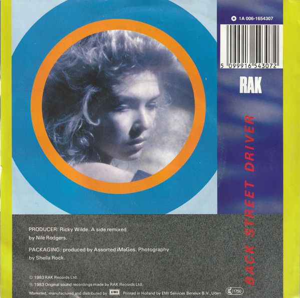 Kim Wilde - Dancing In The Dark tweedehands 7 inch LP bij Run4Records