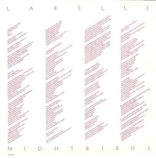 Labelle - Nightbirds tweedehands soul LP bij Run4Records
