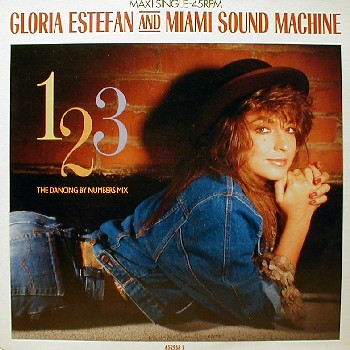 Miami Sound Machine - 123 (The Dancing By Numbers Mix) tweedehands 12 inch LP bij Run4Records