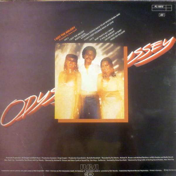 Odyssey (2) - I Got The Melody tweedehands disco LP bij Run4Records