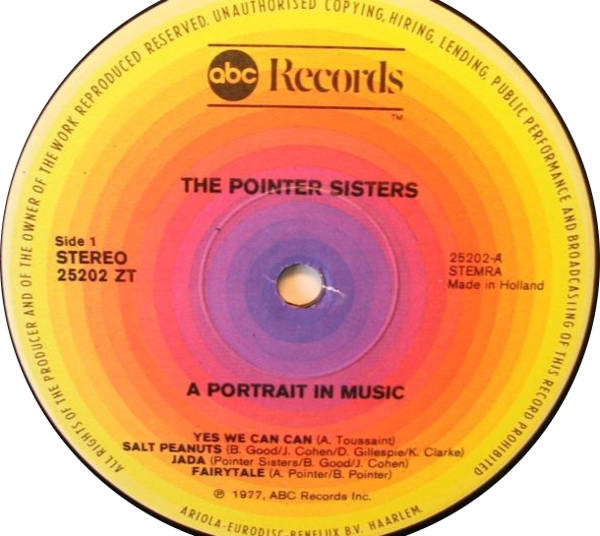 Pointer Sisters - A Portrait In Music tweedehands soul LP bij Run4Records