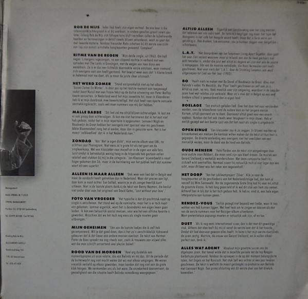 Rob de Nijs - Compleet 1 tweedehands nl LP bij Run4Records