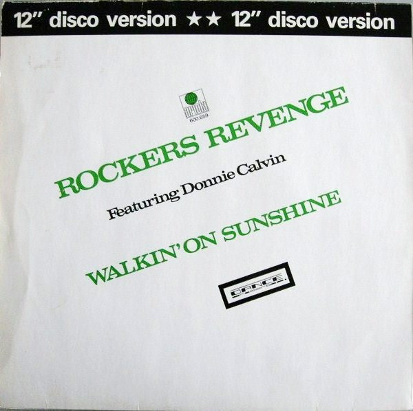 Rockers Revenge, Donnie Calvin - Walkin' On Sunshine tweedehands 12 inch LP bij Run4Records