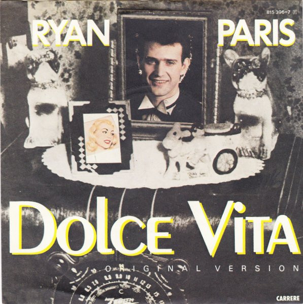 Ryan Paris - Dolce Vita (Original Version) tweedehands 7 inch LP bij Run4Records