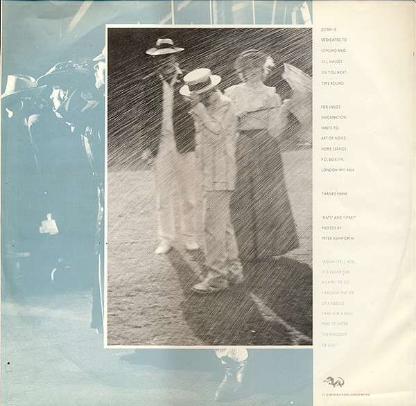 The Art Of Noise - In Visible Silence tweedehands new wave LP bij Run4Records