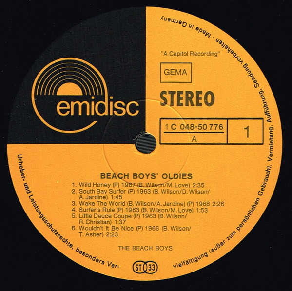 The Beach Boys - Beach Boys' Oldies tweedehands pop LP bij Run4Records