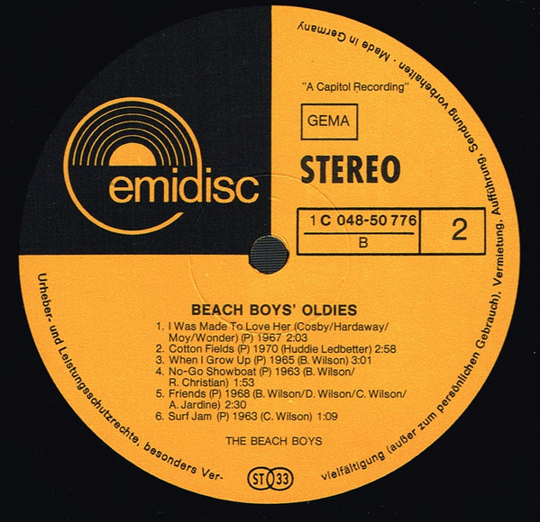 The Beach Boys - Beach Boys' Oldies tweedehands pop LP bij Run4Records