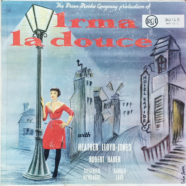 The Brian Brooke Company, Heather Lloyd-Jones, Robert Haber, Siegfried Mynhardt, Harold Lake - Irma La Douce (A Musical Comedy) tweedehands film/tv LP bij Run4Records