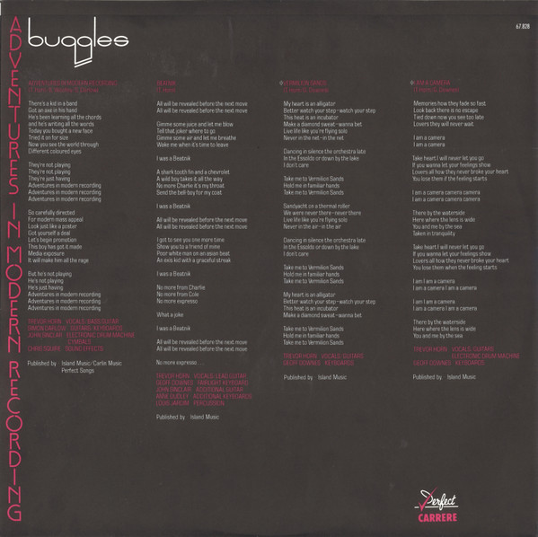 The Buggles - Adventures In Modern Recording tweedehands pop LP bij Run4Records