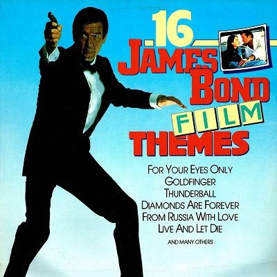 The Studio London Orchestra - 16 James Bond Film Themes tweedehands film/tv LP bij Run4Records
