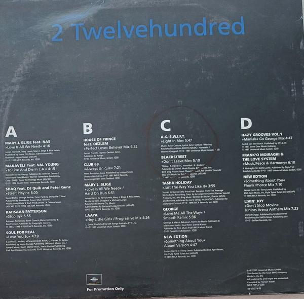 Various - 2 Twelvehundred tweedehands verzamel LP bij Run4Records