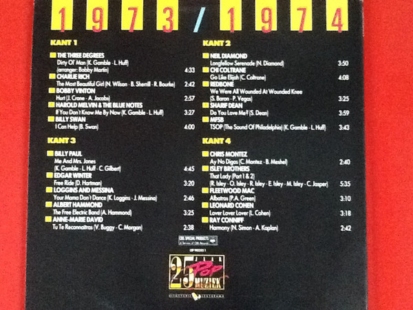 Various - 25 Jaar Popmuziek - 1973/1974 tweedehands verzamel LP bij Run4Records