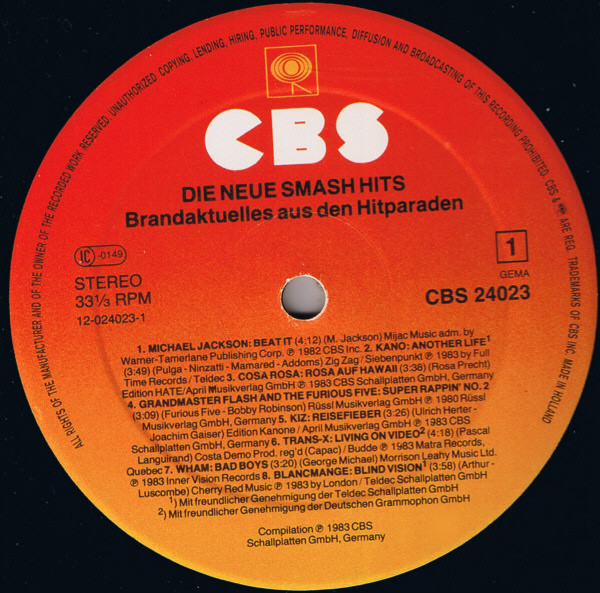Various - Die Neue Smash Hits tweedehands verzamel LP bij Run4Records