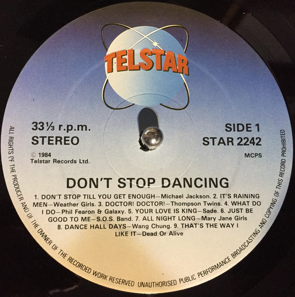 Various - Don't Stop Dancing (18 Electric Hits) tweedehands verzamel LP bij Run4Records