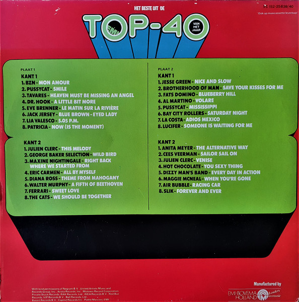 Various - Het Beste Uit De Top-40 Van Het Jaar tweedehands verzamel LP bij Run4Records