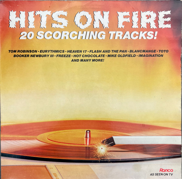 Various - Hits On Fire - 20 Scorching Tracks! tweedehands verzamel LP bij Run4Records