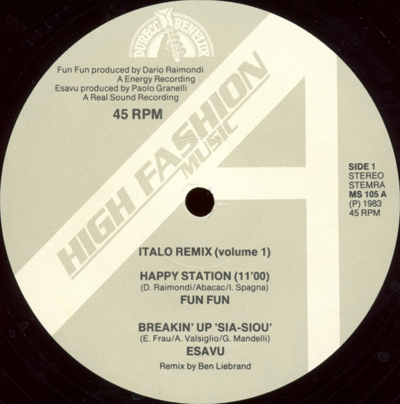 Various - Italo Remix (Volume 1) tweedehands verzamel LP bij Run4Records