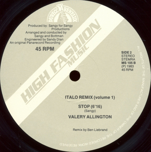 Various - Italo Remix (Volume 1) tweedehands verzamel LP bij Run4Records