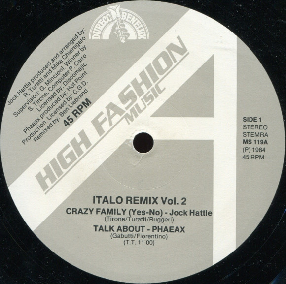 Various - Italo Remix Volume 2 tweedehands verzamel LP bij Run4Records
