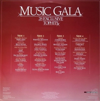 Various - Music Gala - 28 Exclusive Tophits - Volume 2 tweedehands verzamel LP bij Run4Records