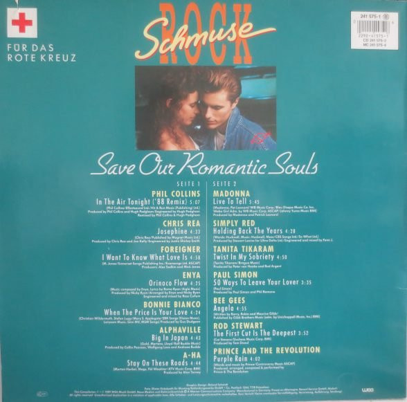 Various - Schmuse Rock - Save Our Romantic Souls tweedehands verzamel LP bij Run4Records