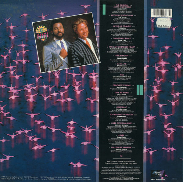 Various - The Best Of Miami Vice tweedehands verzamel LP bij Run4Records