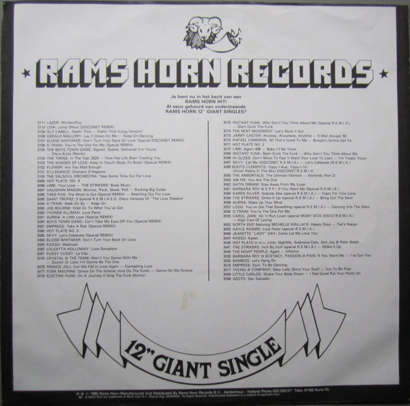 Various - The Best Of Rams Horn Records 2 tweedehands verzamel LP bij Run4Records